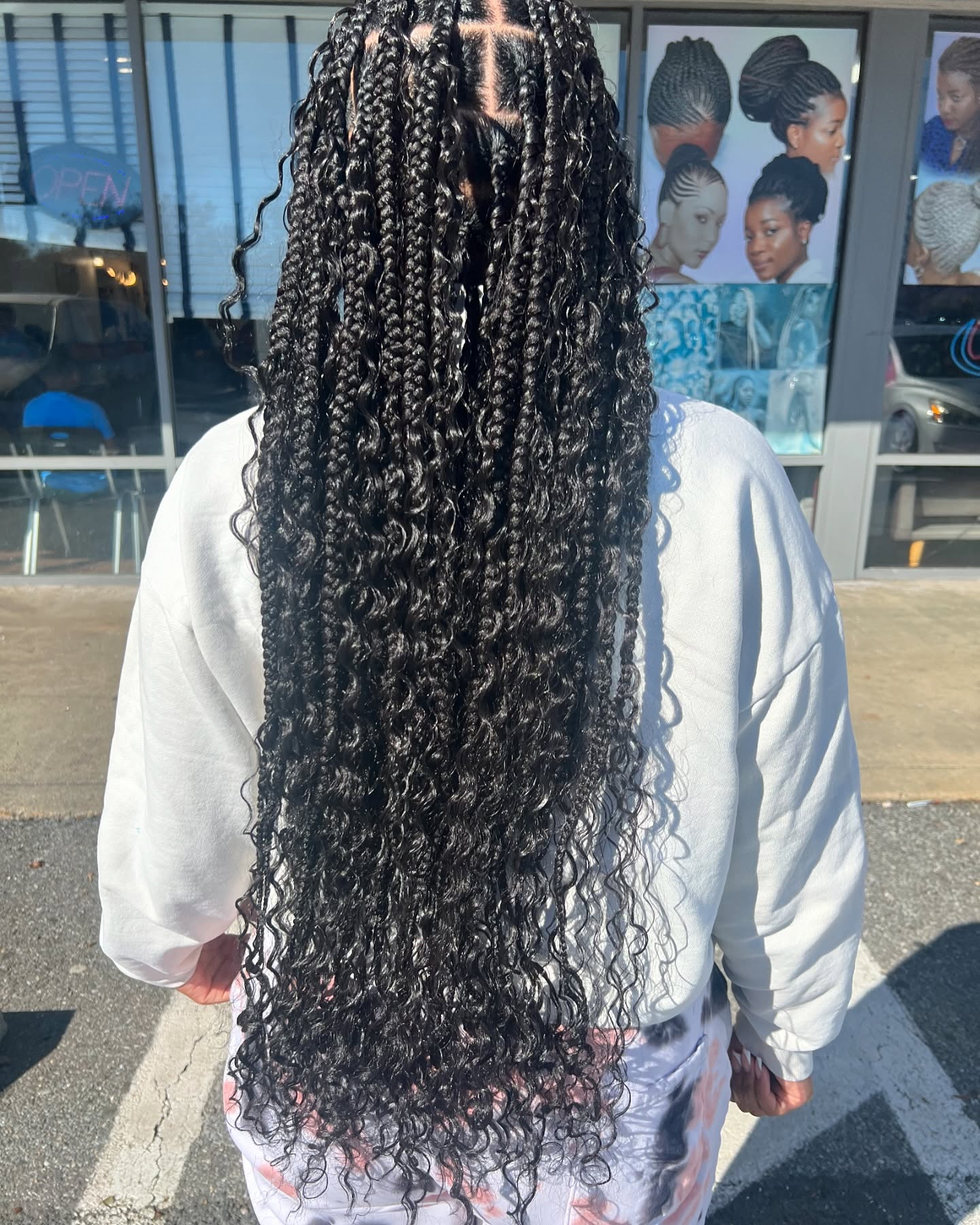 Braiding style 9